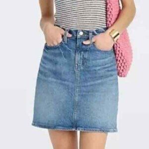 J. Crew Classic Jeans Skirt